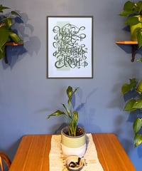 Image 3 of Where The Wild Things Roam -  Signed and embossed Fine Art Print 