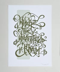 Image 6 of Where The Wild Things Roam -  Signed and embossed Fine Art Print 