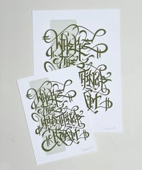 Image 5 of Where The Wild Things Roam -  Signed and embossed Fine Art Print 