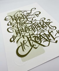 Image 7 of Where The Wild Things Roam -  Signed and embossed Fine Art Print 