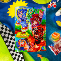 sonic the hedgehog sticker sheet