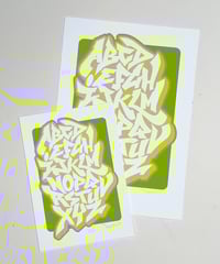 Image 5 of Graffiti Simple Alphabet - Signed and embossed Fine Art Print 