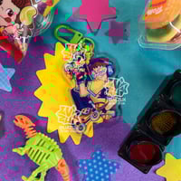 Image 2 of beat jet set radio charm and sticker