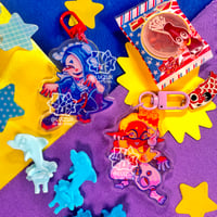 Image 2 of deep cut charms and stickers