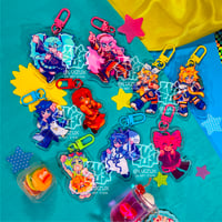 Image 1 of vocaloid charms and stickers