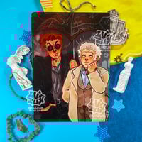 good omens print