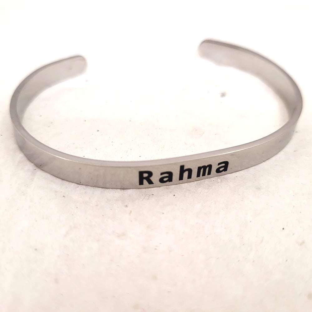 Image of Rahma Cuff Bracelet. Eid Jewelry Gift for family.