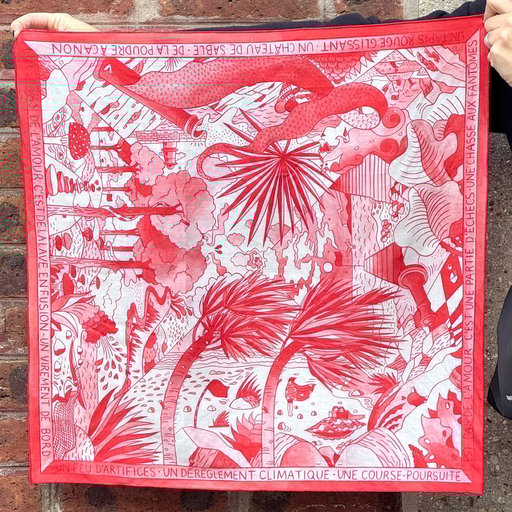 Image of BANDANA C'EST PAS DE L'AMOUR