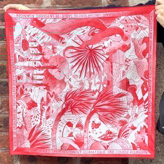 Image of BANDANA C'EST PAS DE L'AMOUR