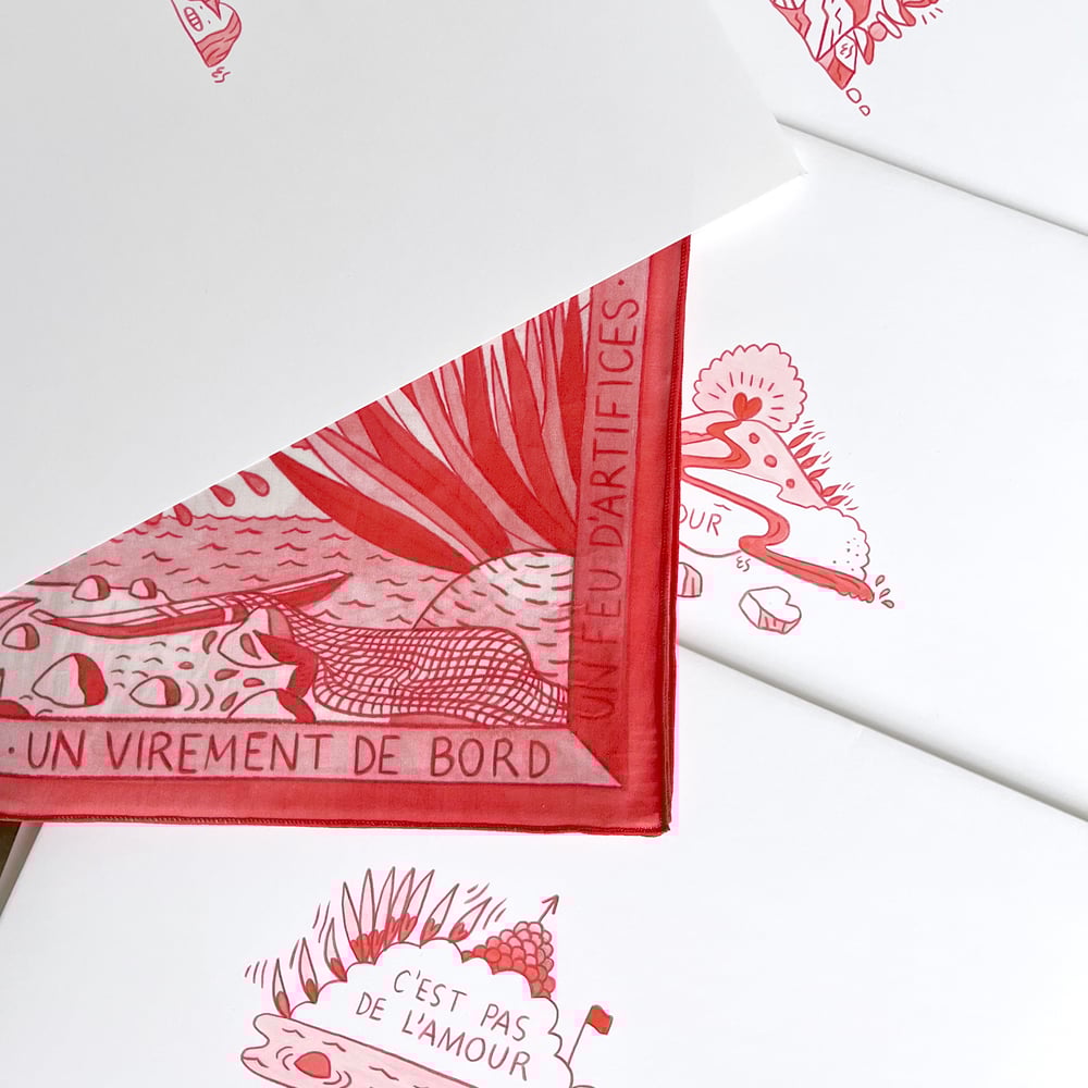 Image of BANDANA C'EST PAS DE L'AMOUR