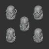 Excessively Crazy Bare Heads Pack [Made to Order]