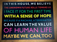 Image 2 of TERMINATOR 2 (Version 1) YARD SIGN ***PRESALE***