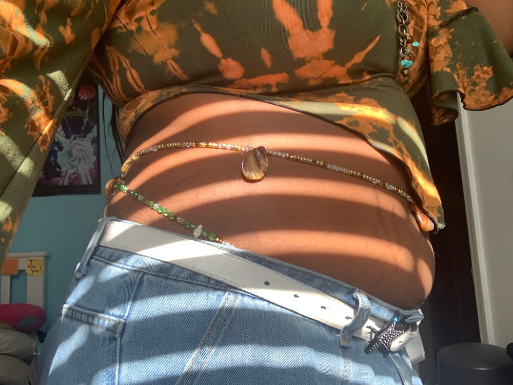 Image of Shell waist beads 