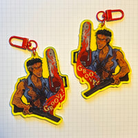 Image 2 of "GROOVY!" Evil Dead 2 Acrylic Charm