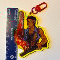 Image 3 of "GROOVY!" Evil Dead 2 Acrylic Charm