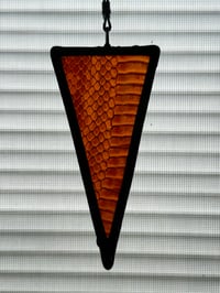 Image 2 of Snakeskin Suncatcher/Triangle