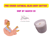 Image 5 of  Oatmeal Bliss Body butter Oatmeal bliss body butter, Natural Skincare, Handmade skincare, Dry skin 
