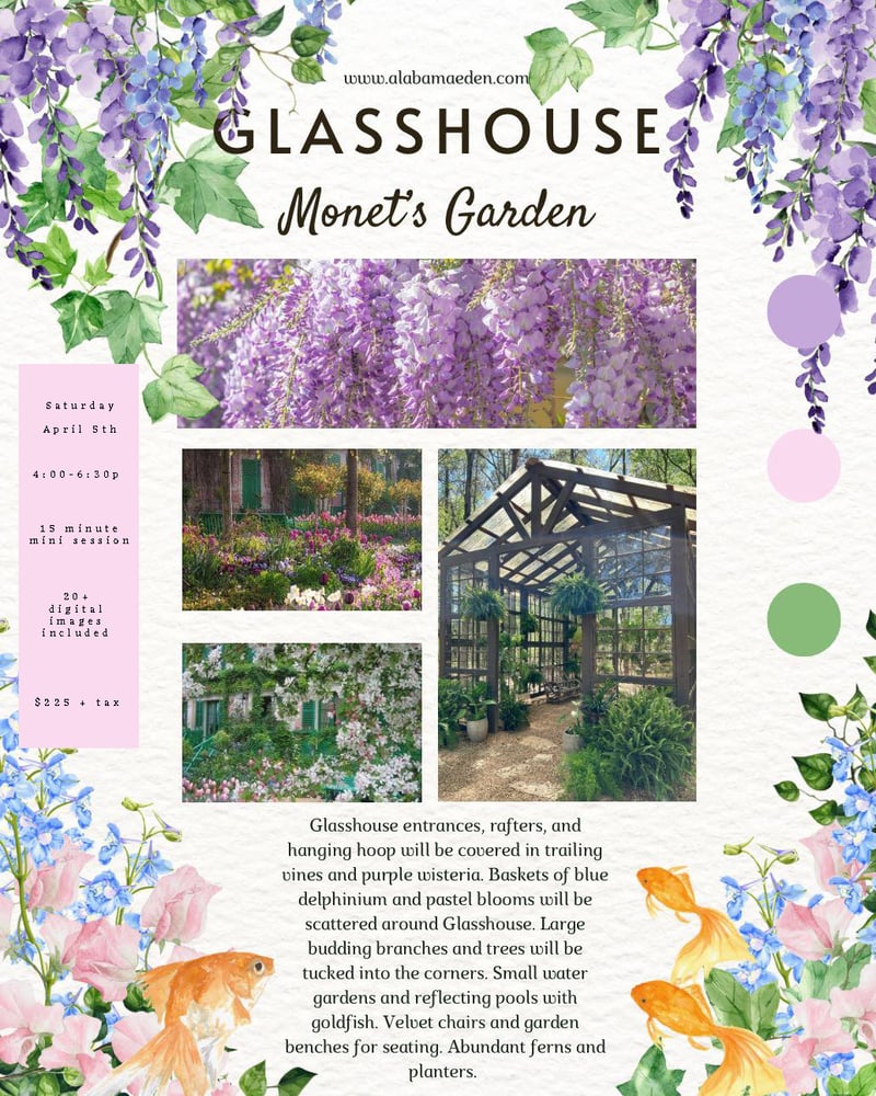 Image of Spring Minis @ Alabama Eden Glasshouse 