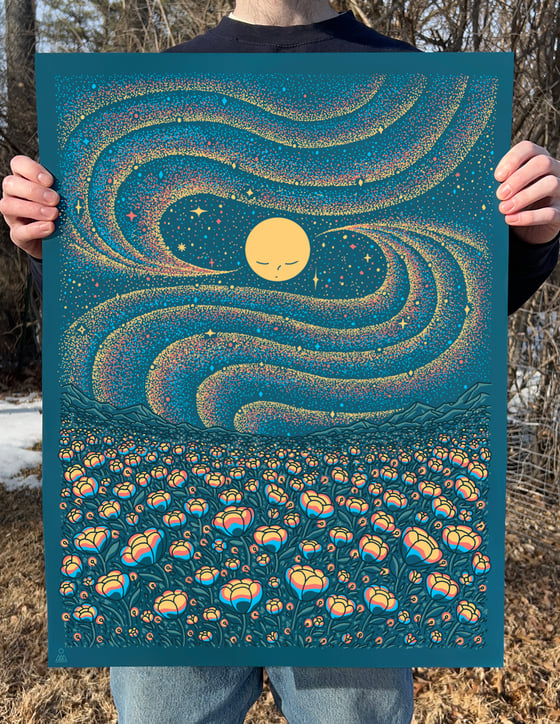 Image of "Moonlet" Print