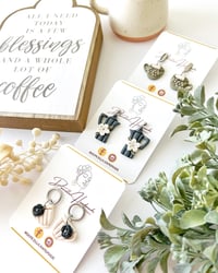 Image 2 of Coffee Earrings ☕️