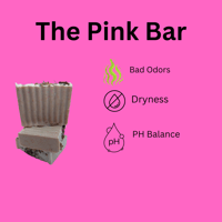 Image 3 of The Pink Yoni Bar Yoni Rhubarb root yoni bar Feminine Wash bar,Viginal care,Yoni Feminine Soap