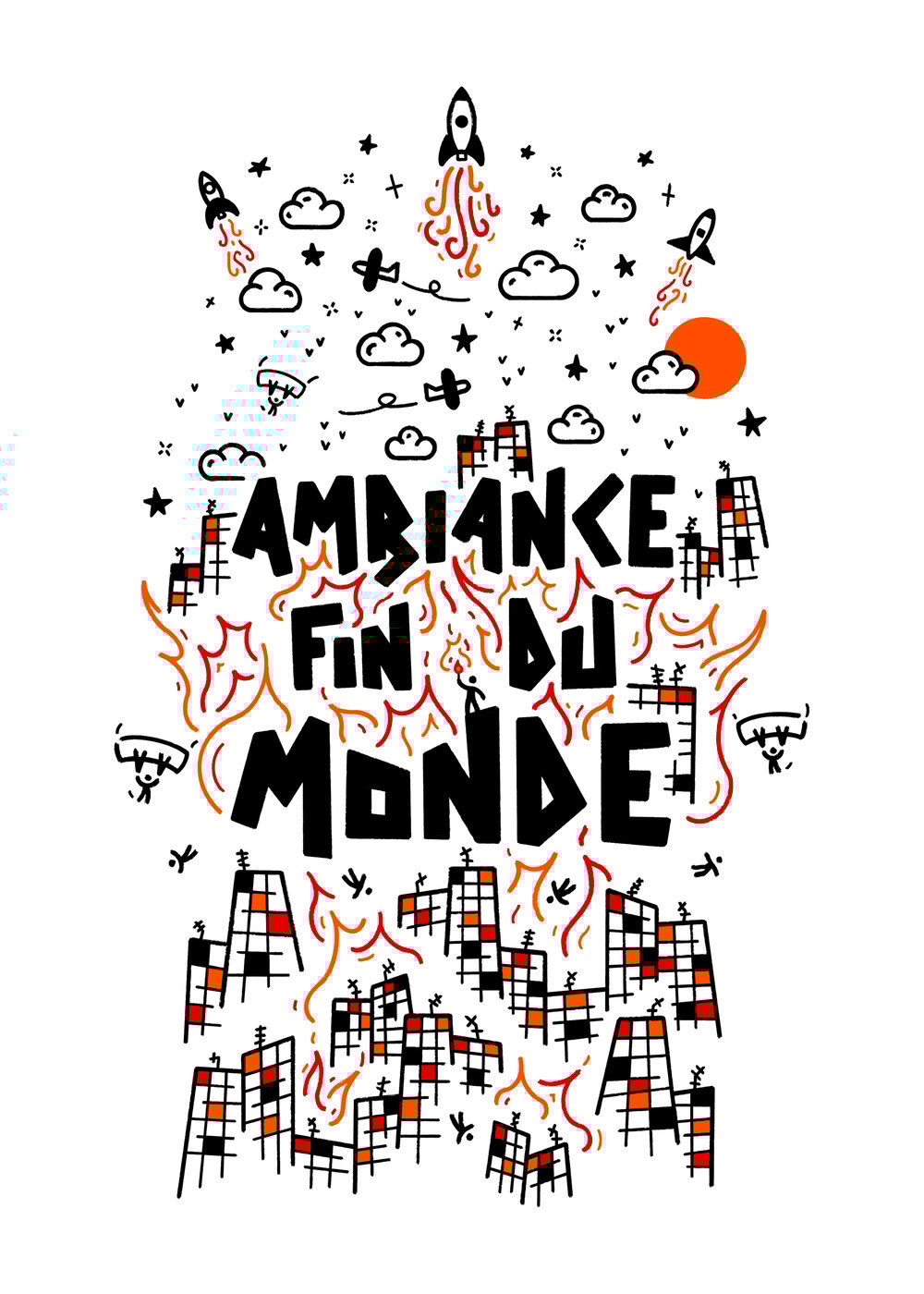 Tshirt - Ambiance fin du monde