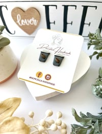 Image 4 of Coffee Studs ☕️
