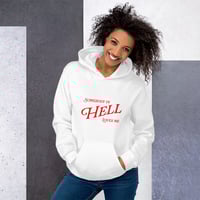 Image 3 of Somebody in Hell Loves Me Unisex Hoodie