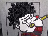 Image 4 of Vintage Dennis The Menace rhinestone T shirt