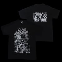 Image 1 of "BURNING ALIVE" - T-SHIRT 