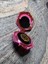 Image 3 of Venusian Rose Compact Brush + Mirror Compact 
