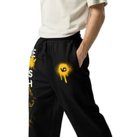 Image 5 of VCS Designer Spray Paint Luxury Modern Unisex Organic Graphic Fashion Wide-Leg Jogging Track Pants