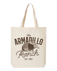 Armadillo Tote Bag