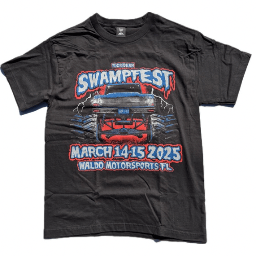 Image of Swampfest 2025 Save The Date Shirt