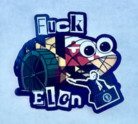 MR. T W F ELON  6 sticker pack. Free domestic shipping!  