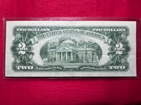 Image 2 of USA 1963-A - 2 Dollar Bill (S/N: 01395075)