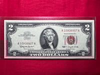 Image 1 of USA 1963-A - 2 Dollar Bill (S/N: 10938807)