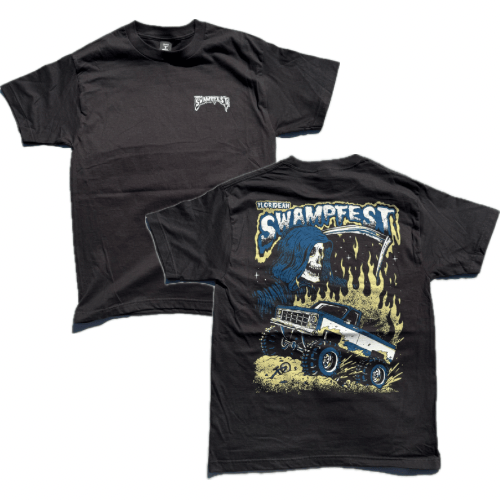 Image of Swampfest 2025 Reaper Black Tee