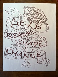 Image 3 of Help Pleasure Shape Change ~ print