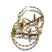 Image 1 of Swirl Hoops
