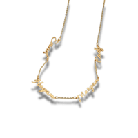 Image 2 of Multiple Name Chain,holds up to 5 names 