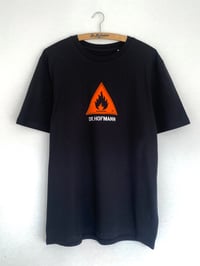 Image 1 of Camiseta “INFLAMABLE” - Organic cotton - Negro