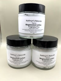 Image 1 of Topical Magnesium Body Lotion- Fragrance Free  
