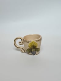 Image 2 of lady slipper orchid mug