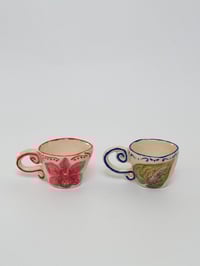 Image 2 of orchid & anthurium espresso set
