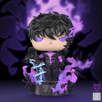 Image 1 of SUNG JIN-WOO SHADOW MONARCH SOLO LEVELING CUSTOM FUNKO POP