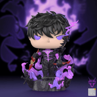 Image 2 of SUNG JIN-WOO SHADOW MONARCH SOLO LEVELING CUSTOM FUNKO POP
