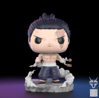 Image 1 of TODO VIBRASLAP (RENOVATED BOOGIE WOOGIE) (MANGA) JUJUTSU KAISEN CUSTOM FUNKO POP