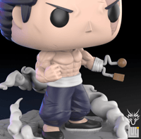 Image 2 of TODO VIBRASLAP (RENOVATED BOOGIE WOOGIE) (MANGA) JUJUTSU KAISEN CUSTOM FUNKO POP
