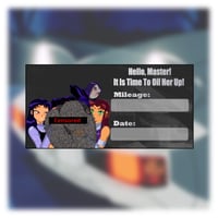 Image 8 of Anime Oil Change Stickers | DxD | Rezero | Teen Titans | Fate Stay night | DanDanDan | Konosuba